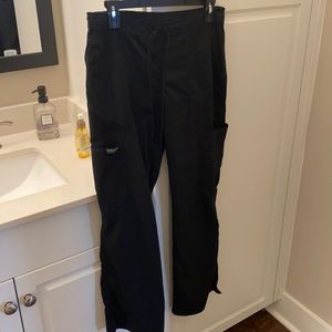 Black Cherokee Workwear scrub pants